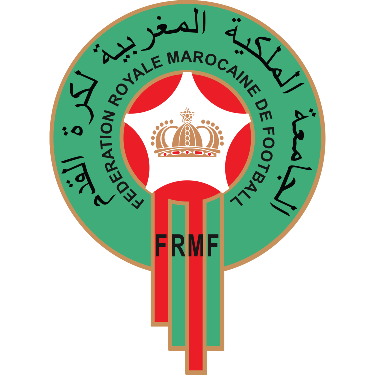 Morocco National Team logo โ transparent PNG