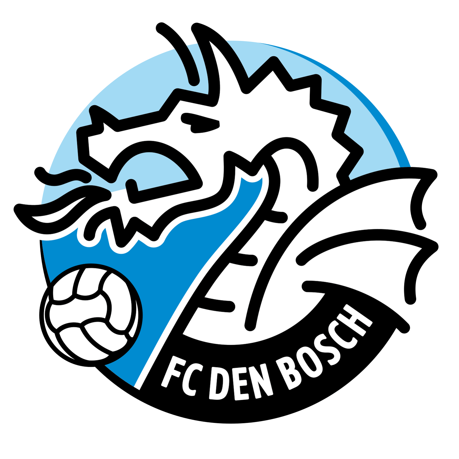 FC Den Bosch logo â transparent PNG