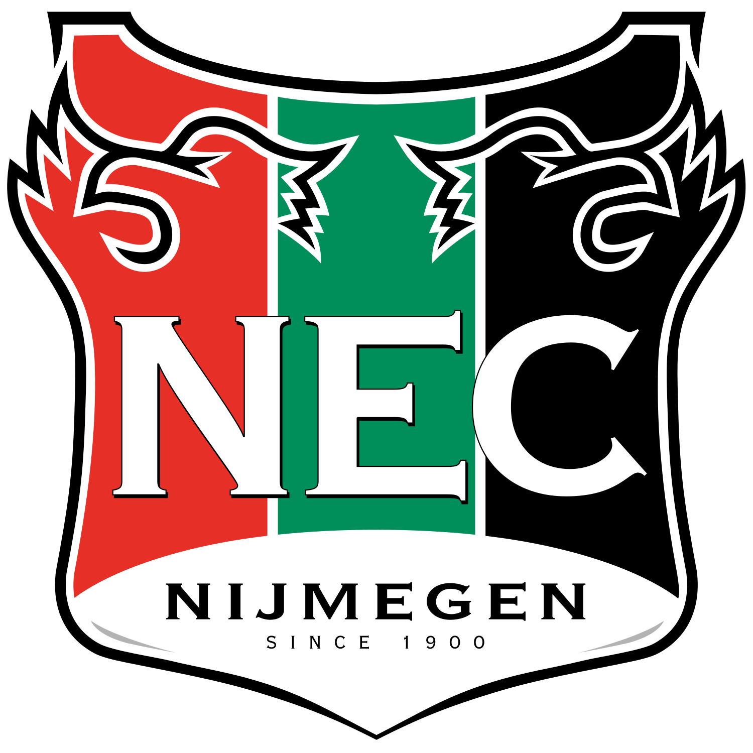 N.E.C. Nijmegen logo â transparent PNG