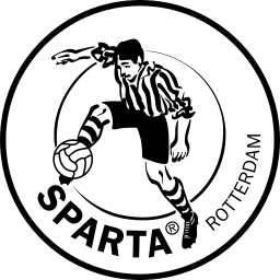 Sparta Rotterdam black monochrome logo