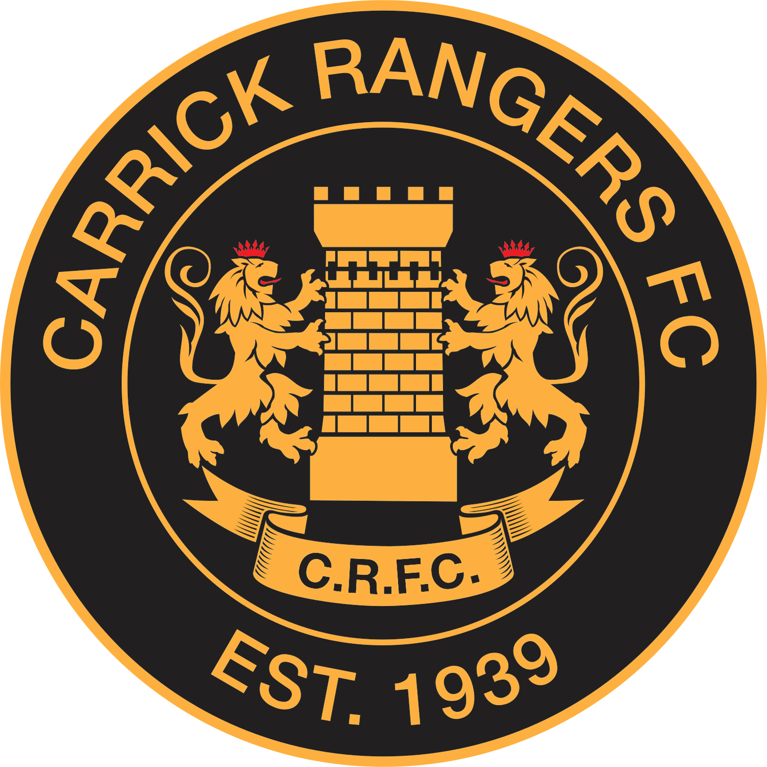 Carrick Rangers logo â transparent PNG