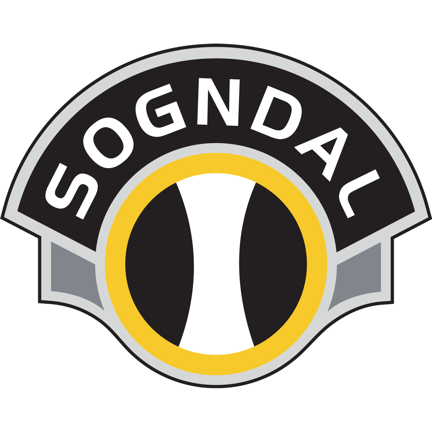 Sogndal Fotball logo – transparent PNG
