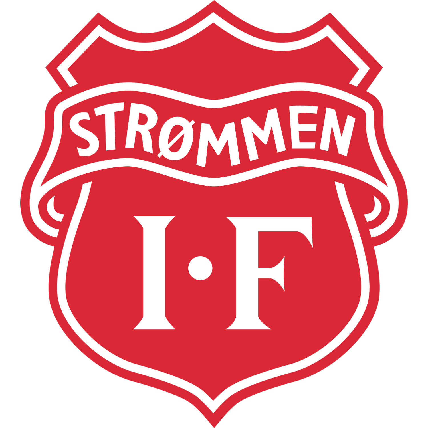 Strømmen IF logo – transparent PNG