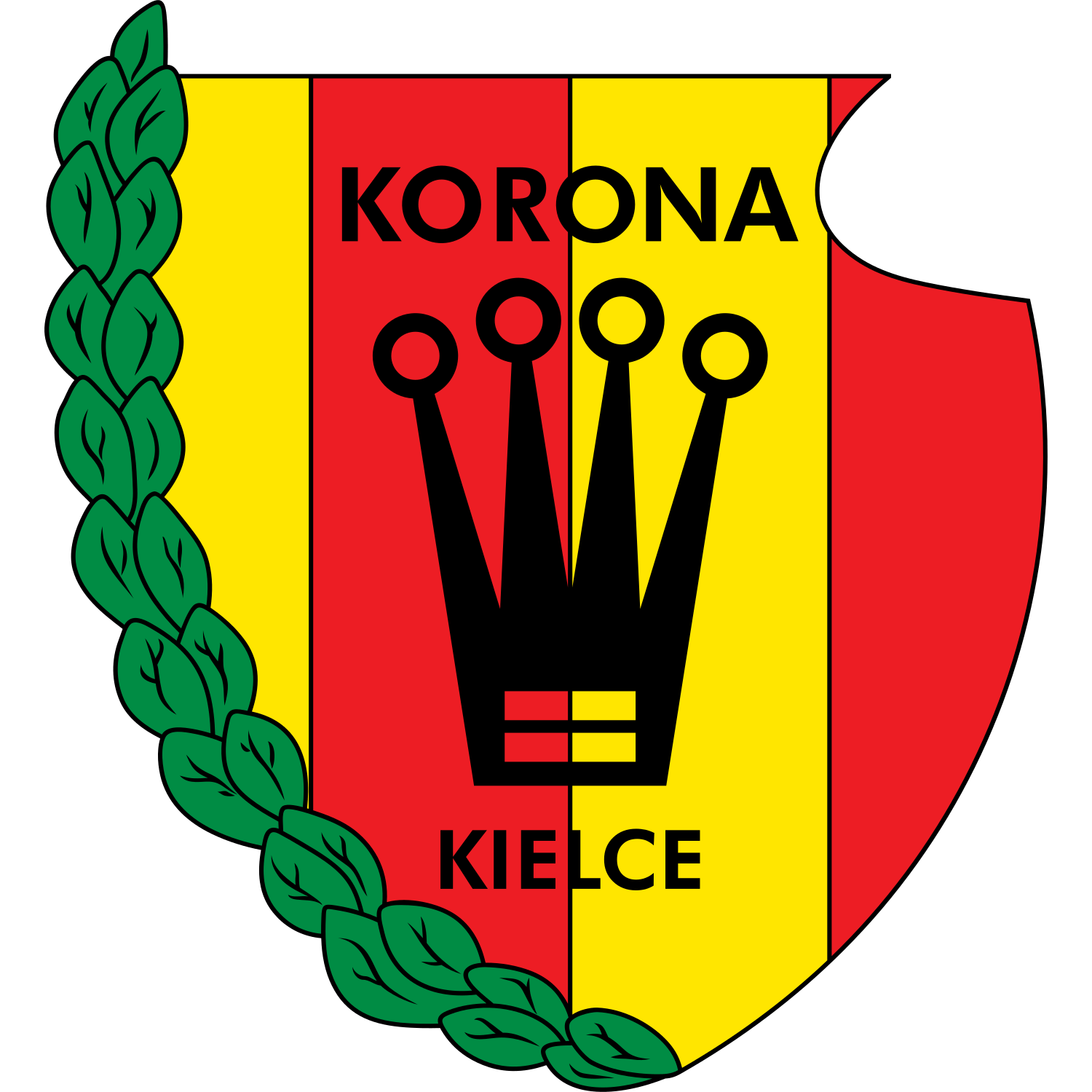 Korona Kielce logo โ transparent PNG