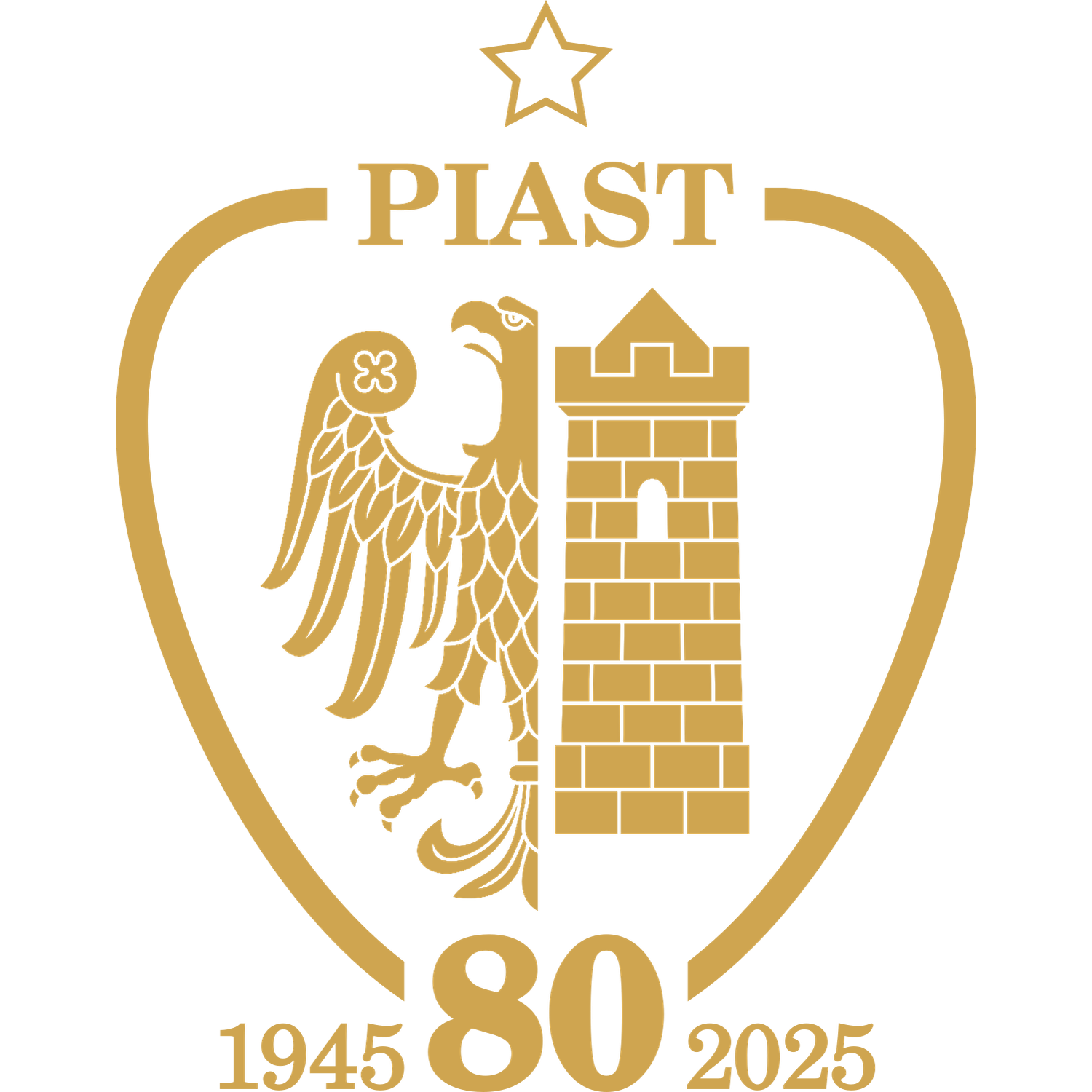 Piast Gliwice logo โ transparent PNG