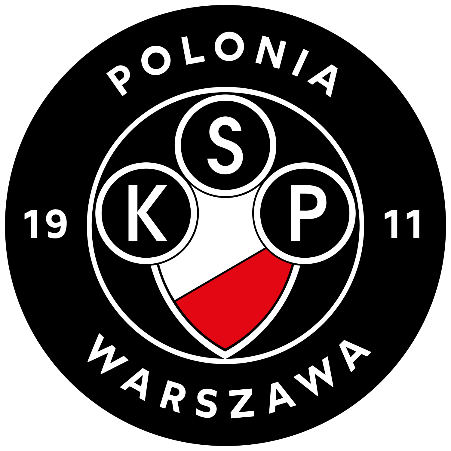 Polonia Warszawa logo โ transparent PNG
