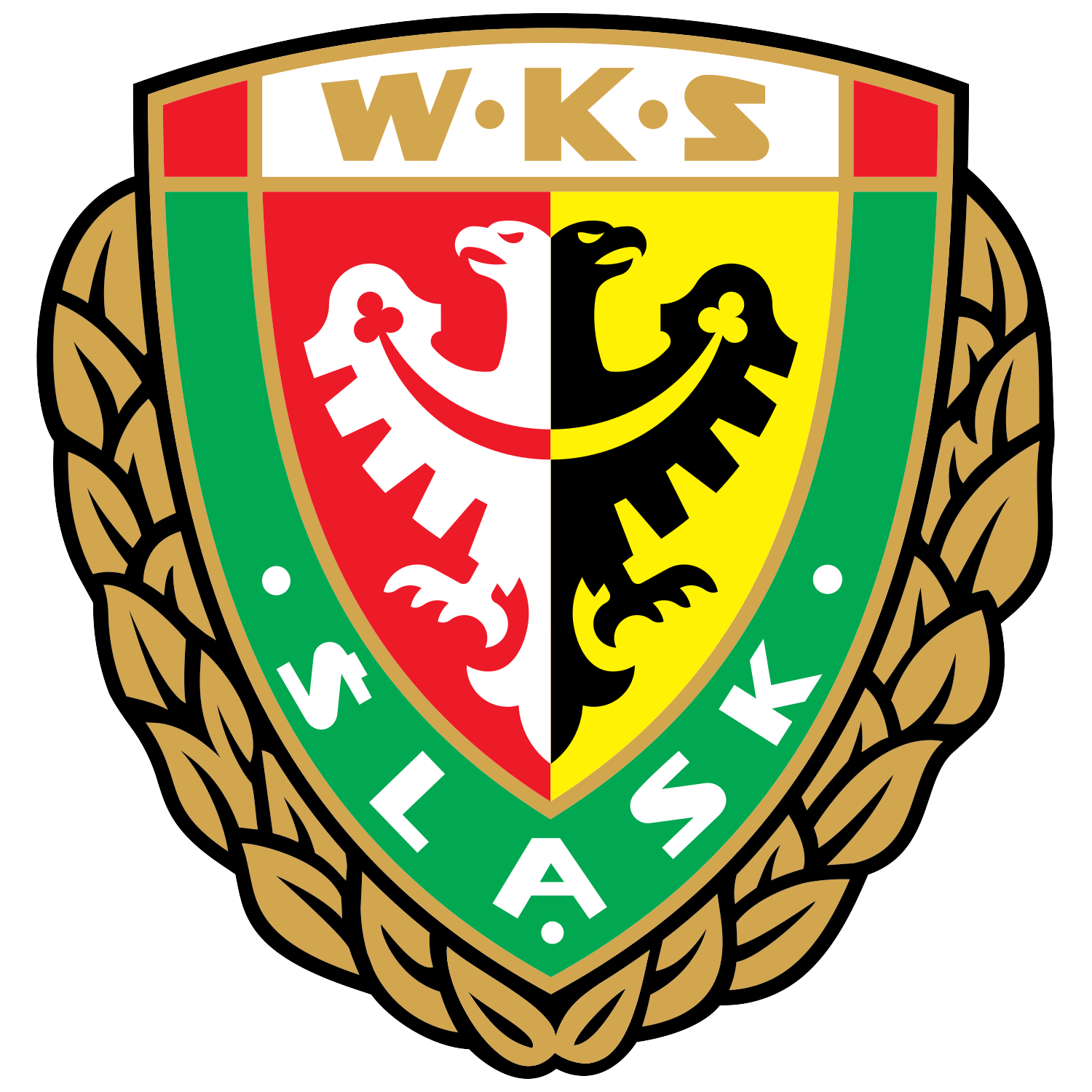Śląsk Wrocław logo – transparent PNG