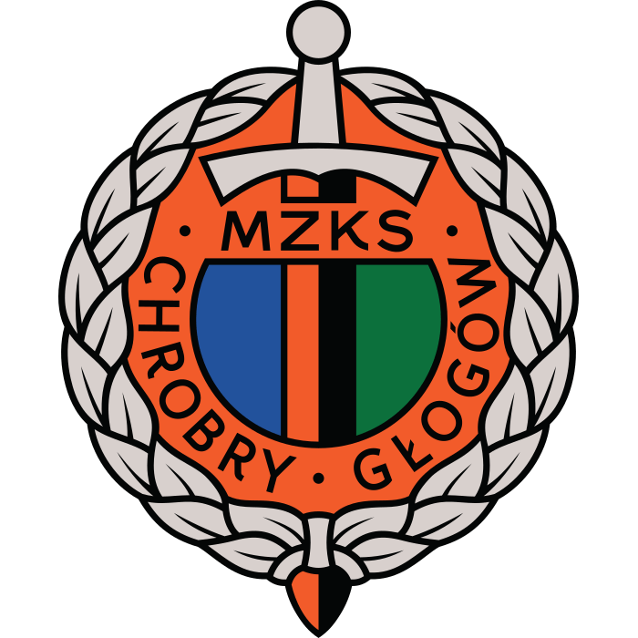 Chrobry Głogów logo – transparent PNG