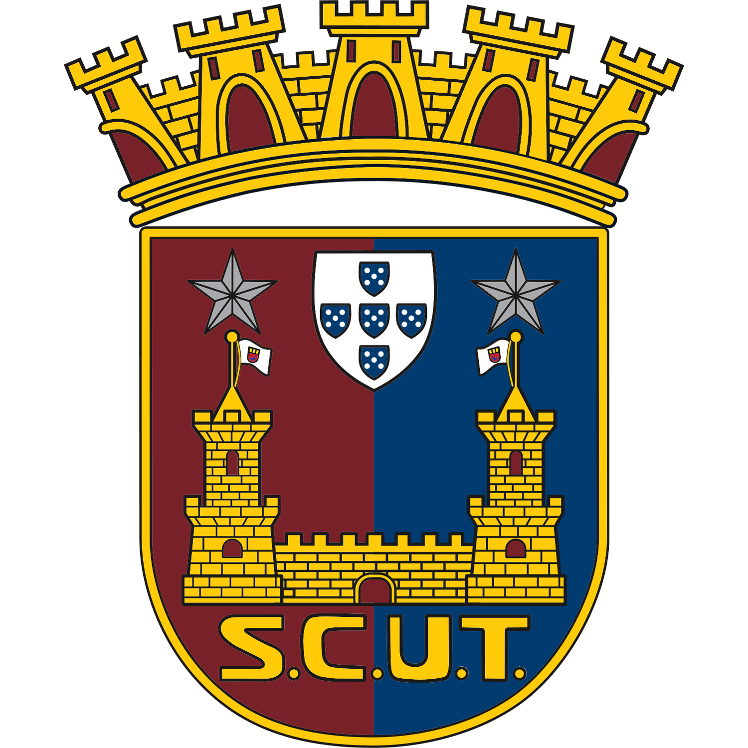 S.C.U. Torreense logo โ transparent PNG