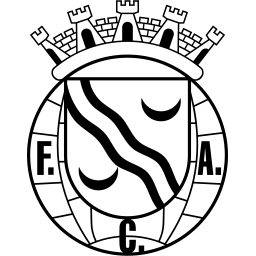 Alverca black monochrome logo