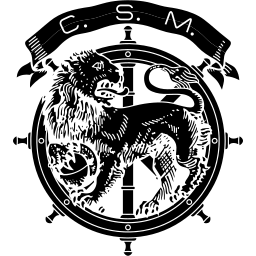 Marítimo black monochrome logo