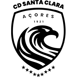 Santa Clara black monochrome logo