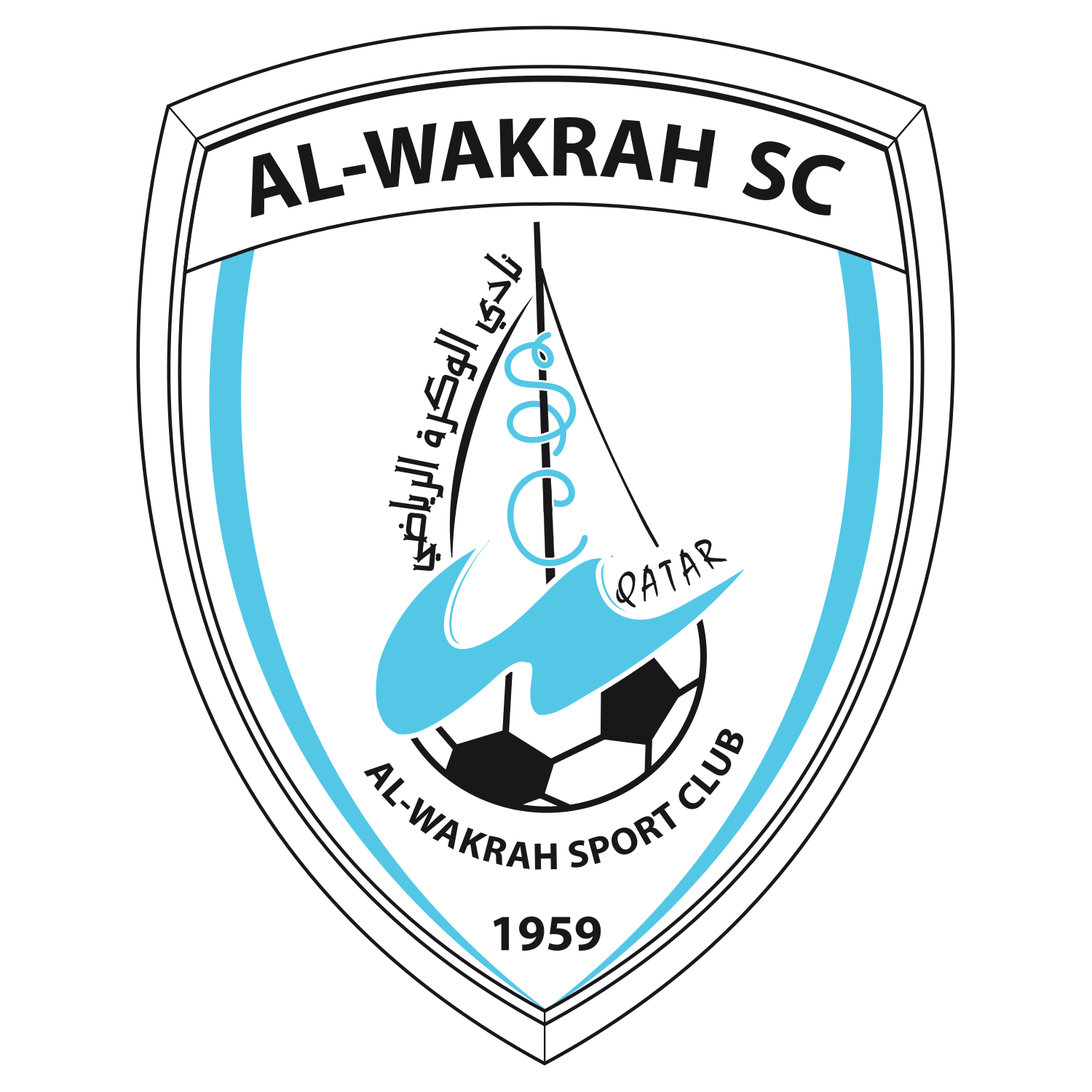 Al Wakrah logo – transparent PNG