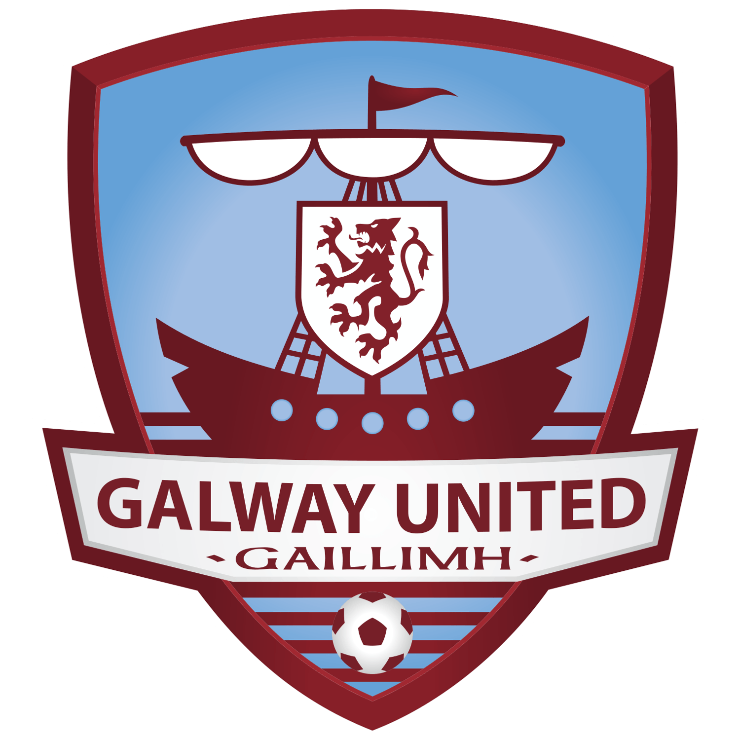 Galway United FC logo â transparent PNG