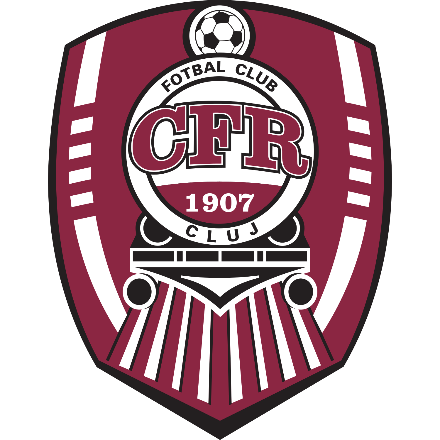 CFR Cluj logo โ transparent PNG