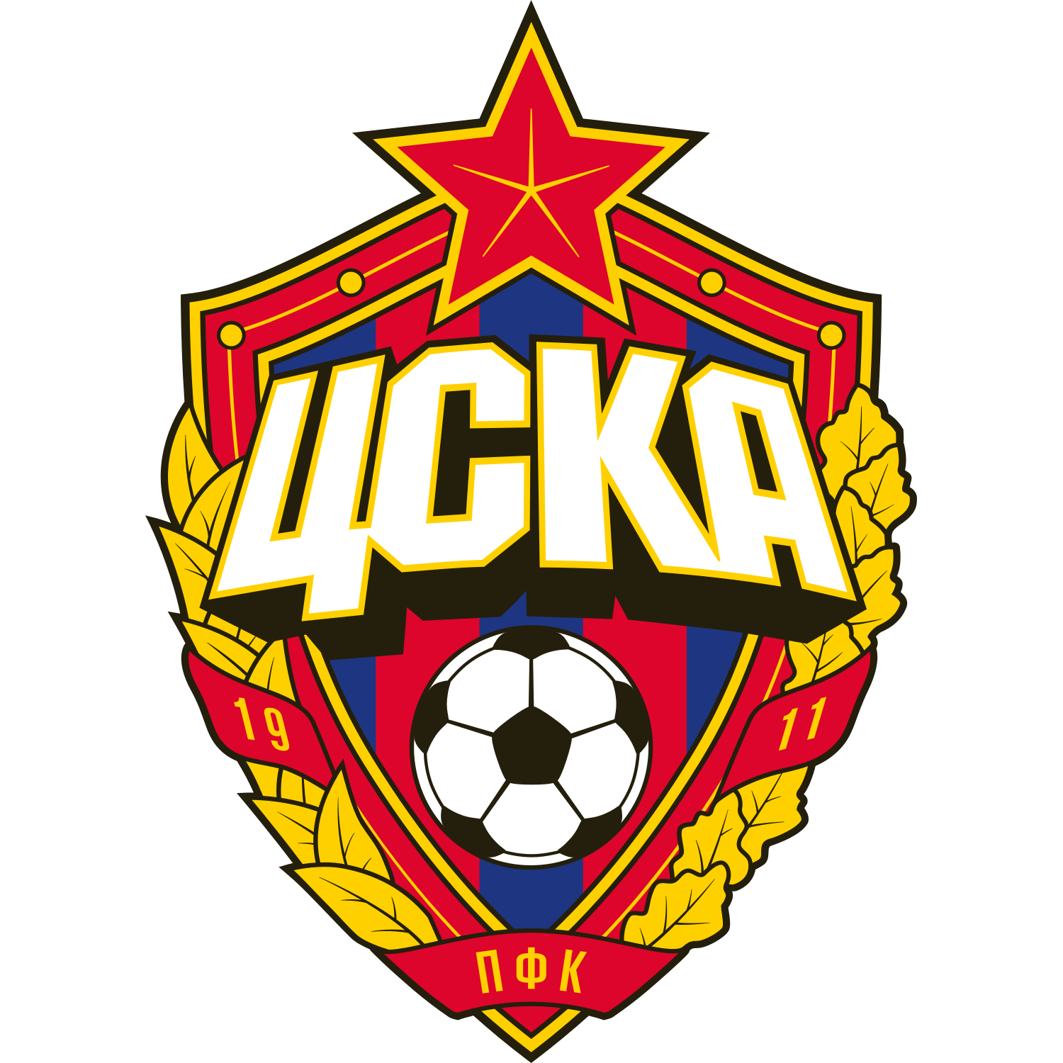 CSKA Moscow logo – transparent PNG