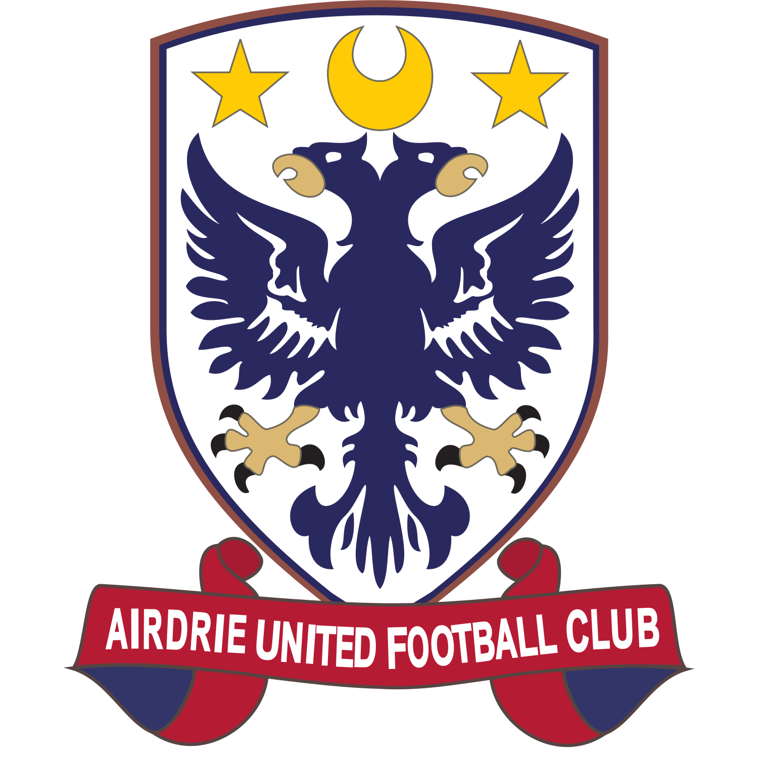 Airdrie United FC logo â transparent PNG