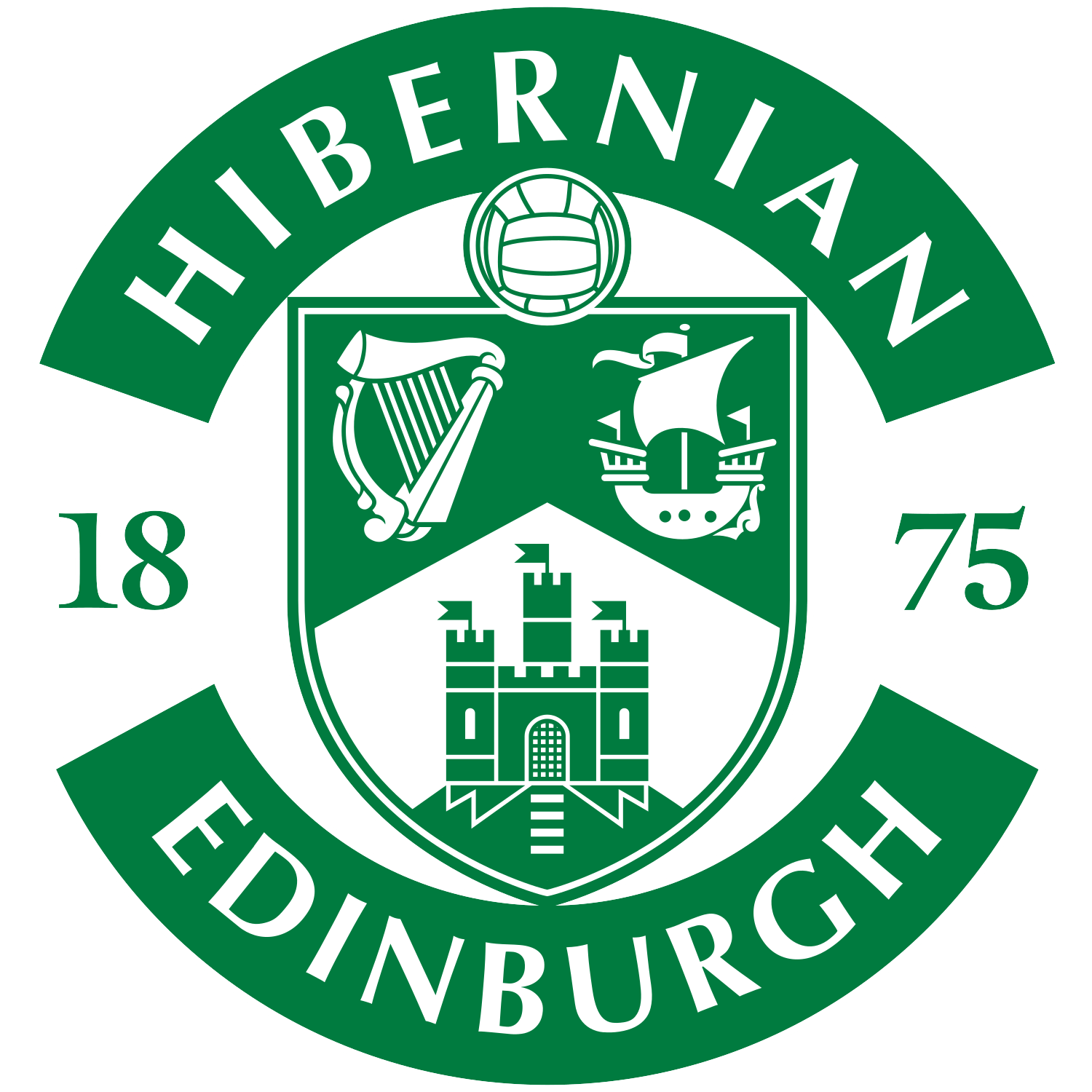 Hibernian logo â transparent PNG