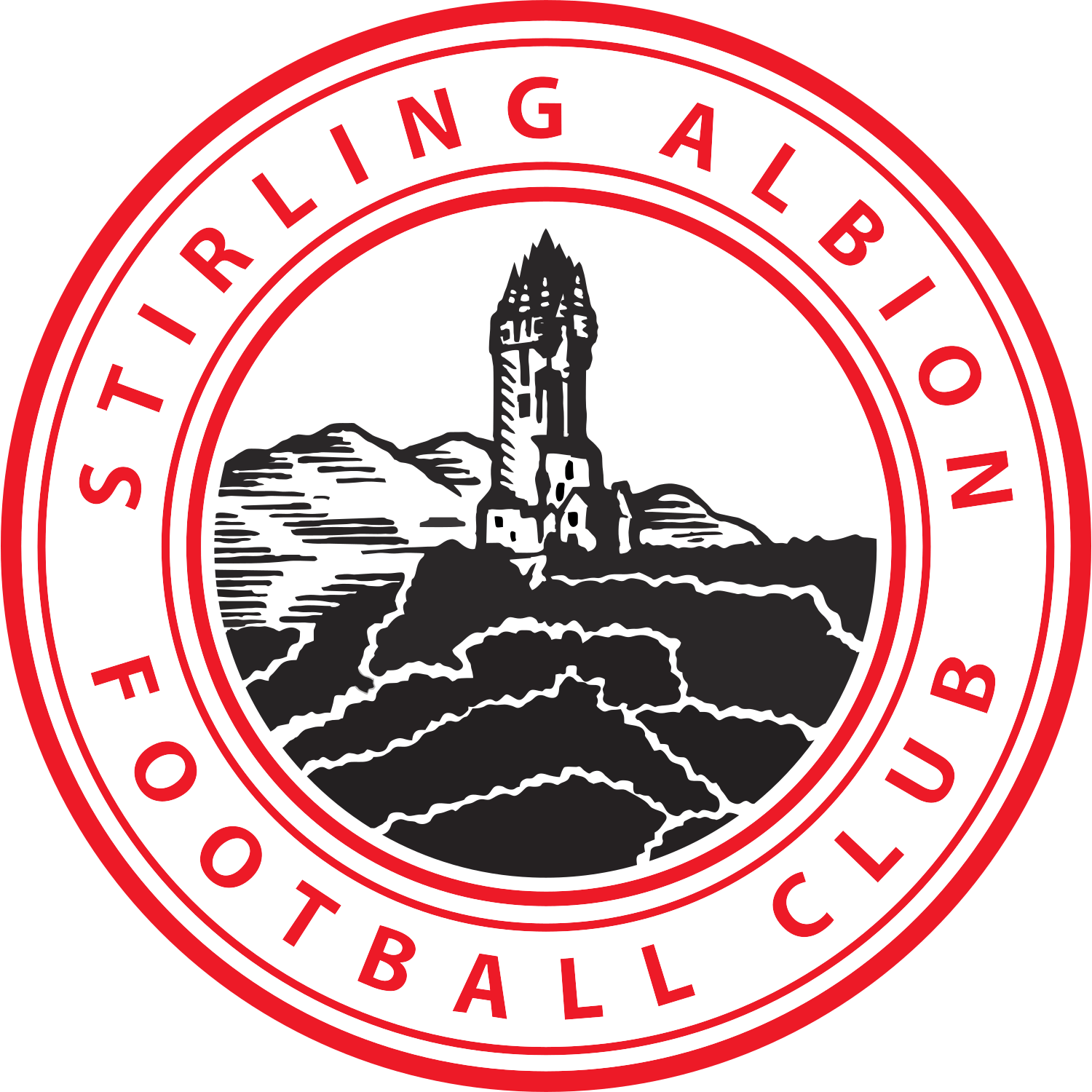 Stirling Albion logo â transparent PNG