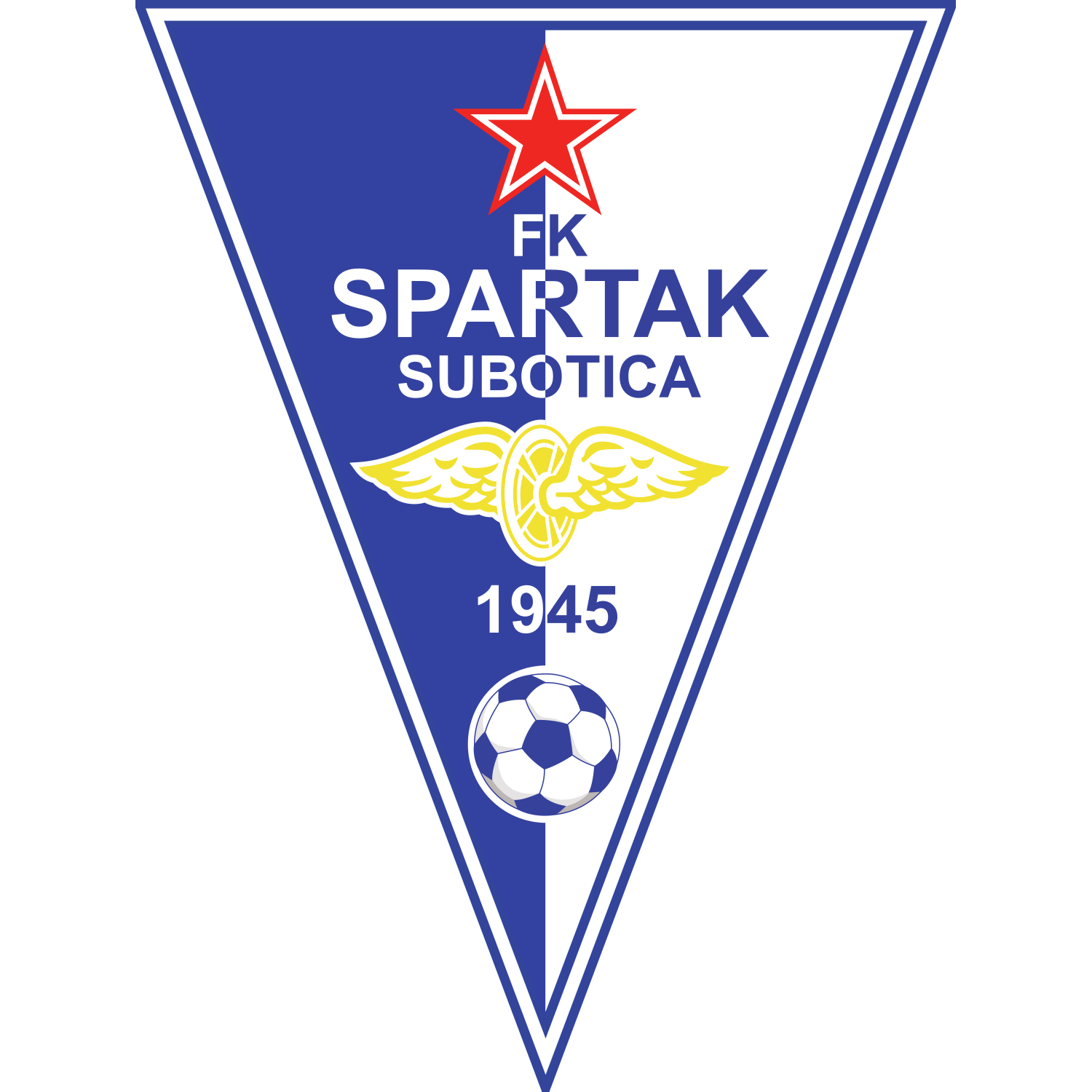 Spartak Subotica logo โ transparent PNG