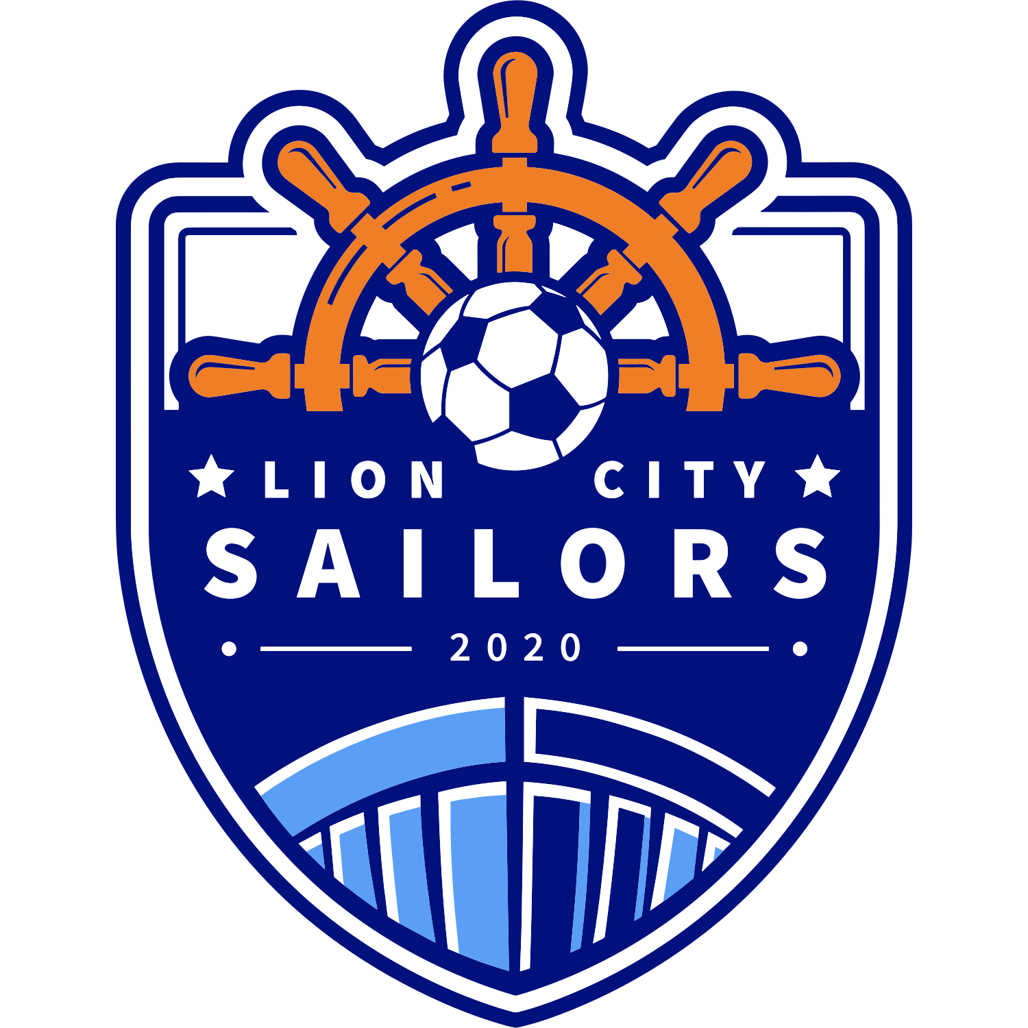Lion City Sailors FC logo – transparent PNG
