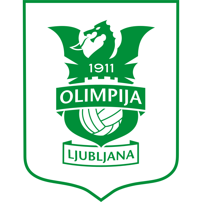 Olimpija Ljubljana (1945–2005) logo – transparent PNG