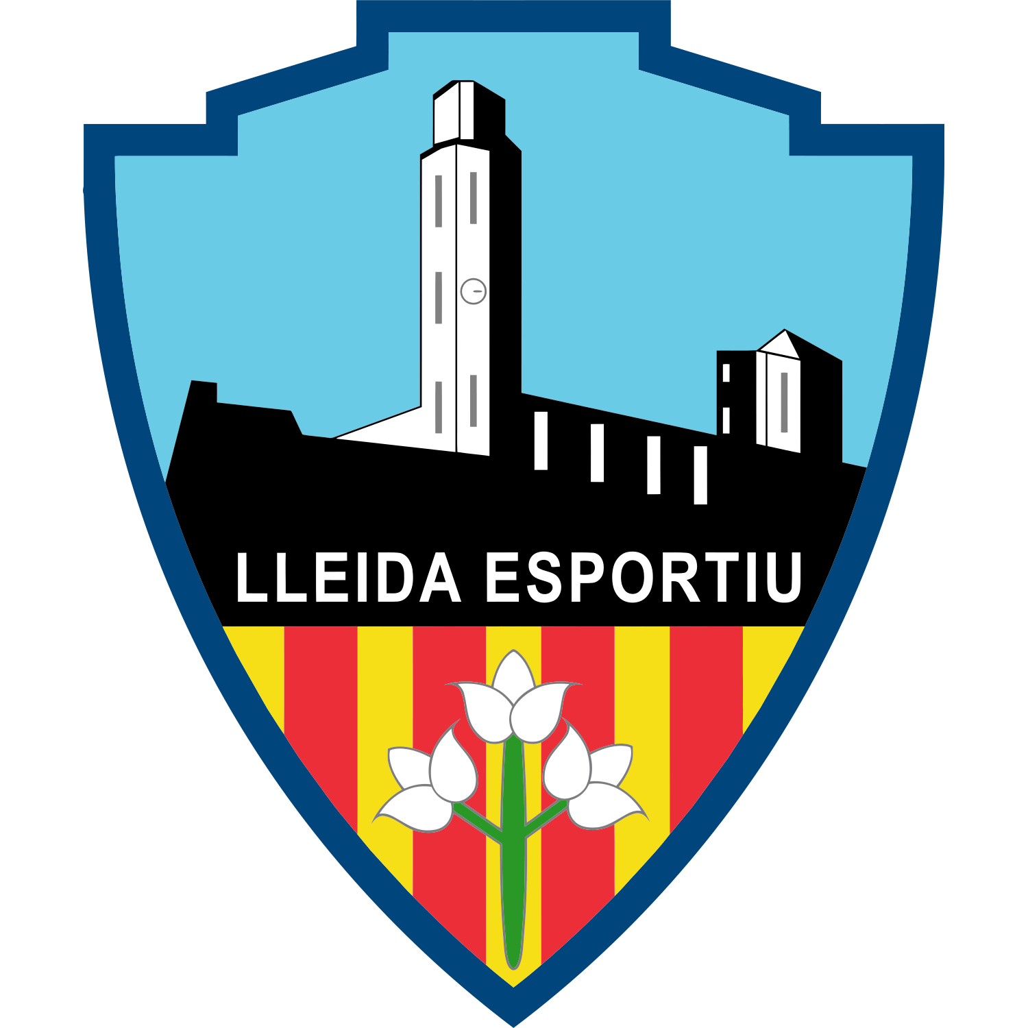 Club Lleida Esportiu logo – transparent PNG