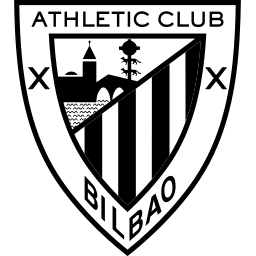 Athletic Club Bilbao black monochrome logo