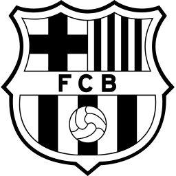 Barcelona black monochrome logo