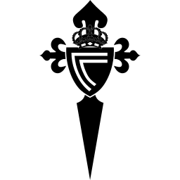 Celta black monochrome logo