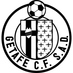 Getafe black monochrome logo