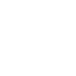 Málaga white monochrome logo