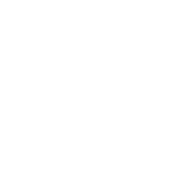 Racing Santander white monochrome logo