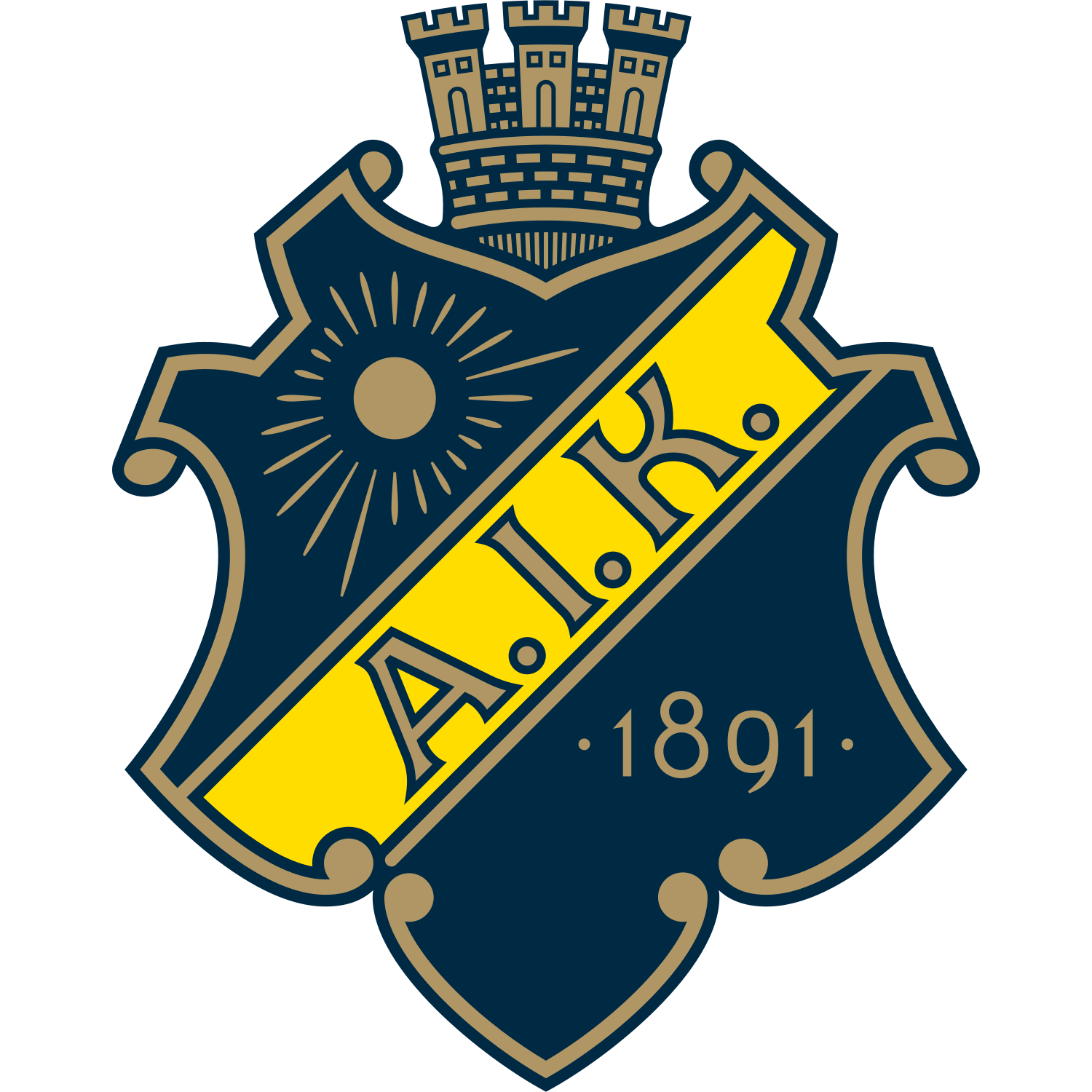 AIK logo โ transparent PNG