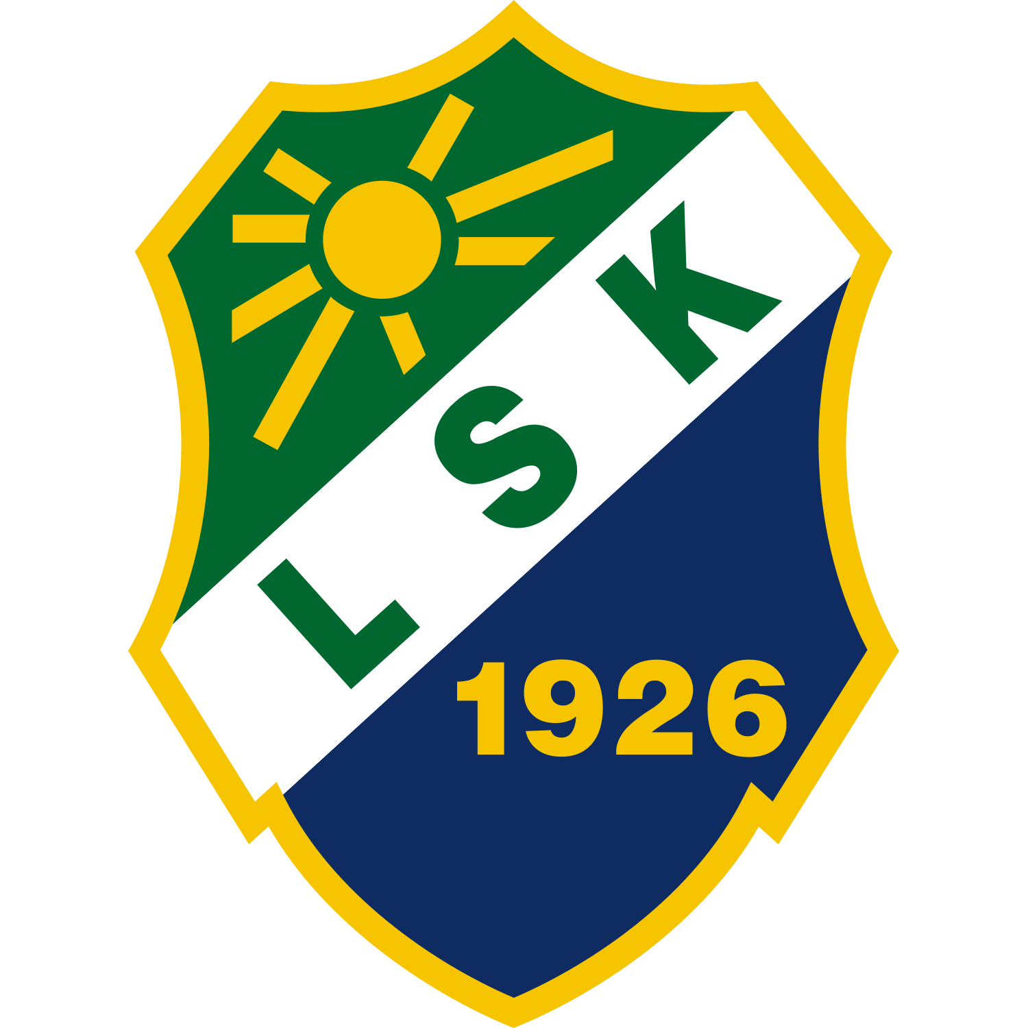 Ljungskile SK logo – transparent PNG