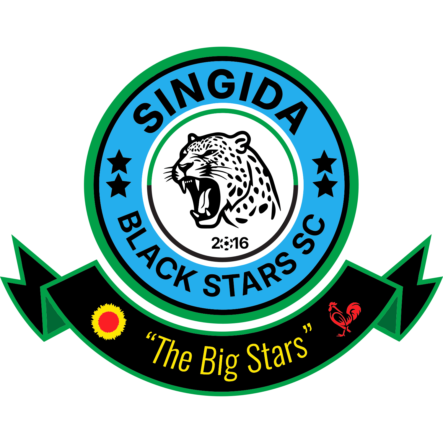 Singida Black Stars logo – transparent PNG