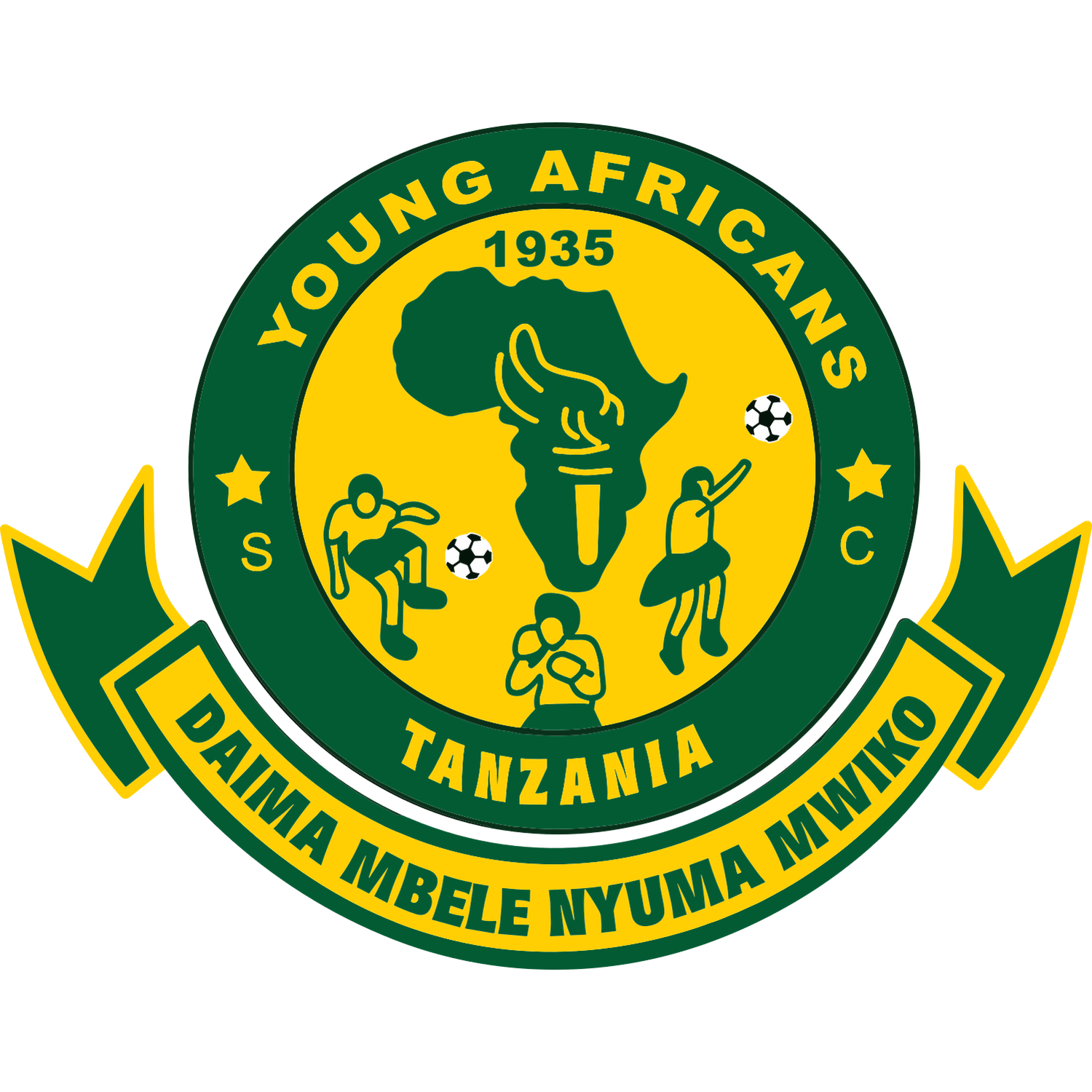 Young Africans logo – transparent PNG