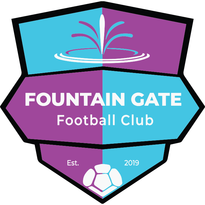 Fountain Gate FC logo – transparent PNG