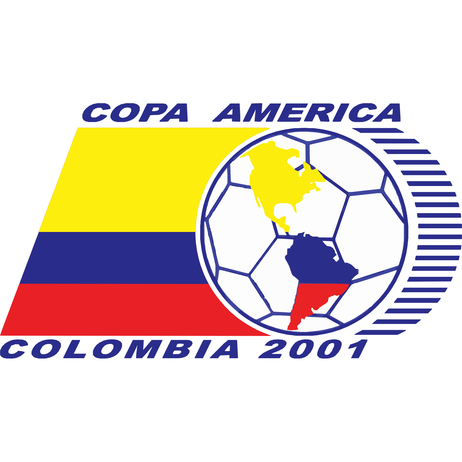 CONMEBOL Copa América 2001 logo – transparent PNG