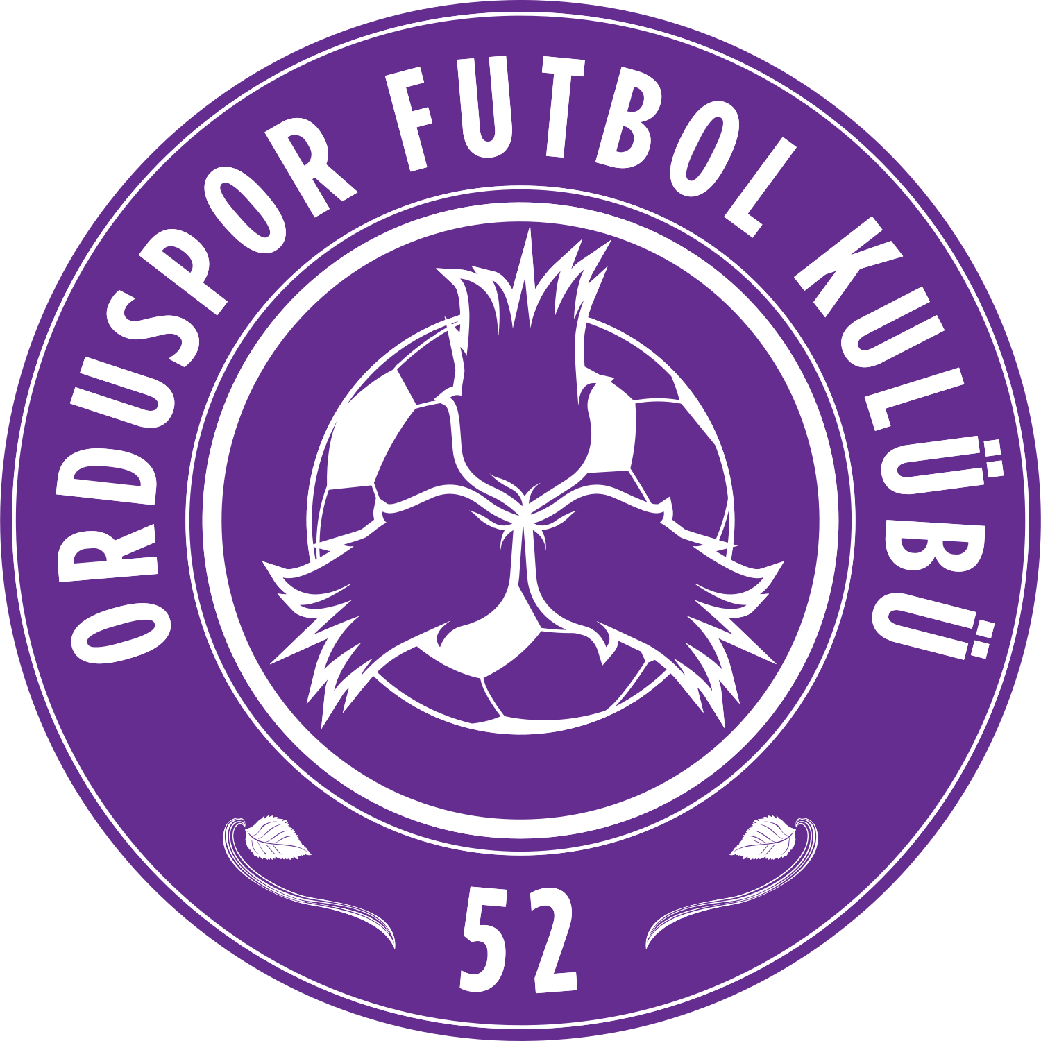 52 Orduspor FK logo – transparent PNG