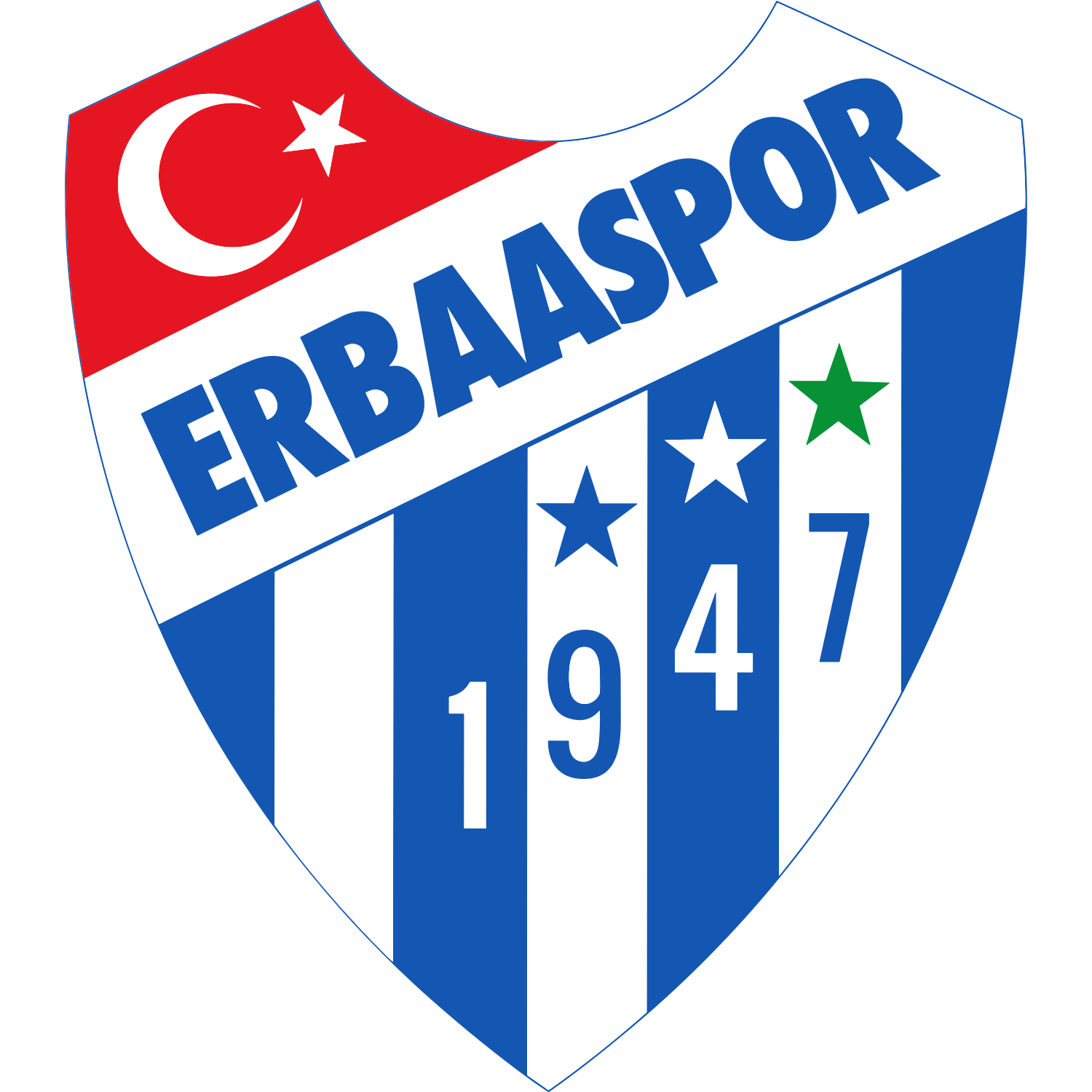 Erbaaspor logo – transparent PNG