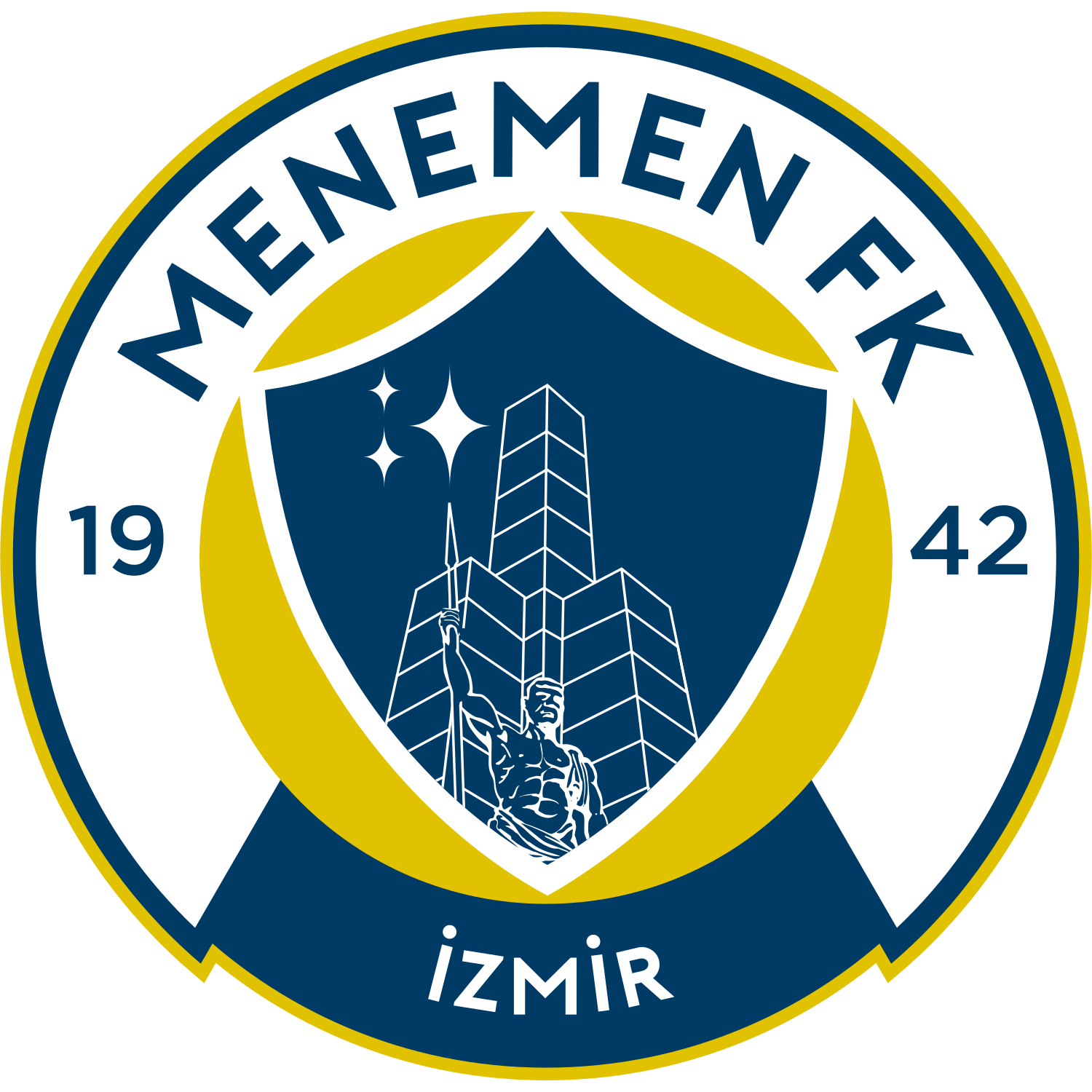 Menemen FK logo – transparent PNG