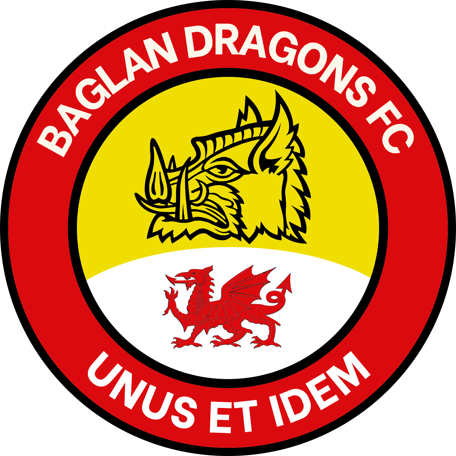 Baglan Dragons logo – transparent PNG