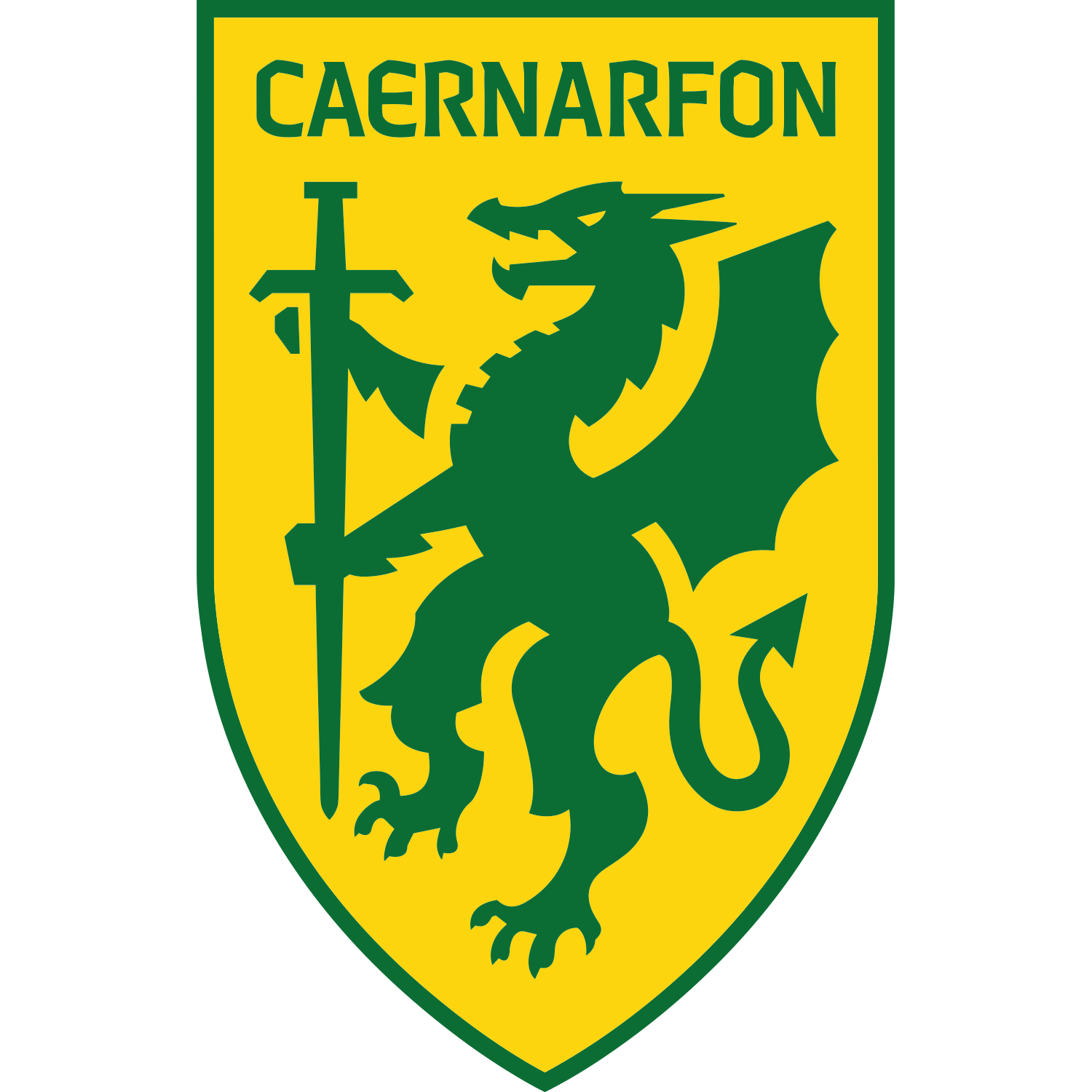 Caernarfon Town logo โ transparent PNG