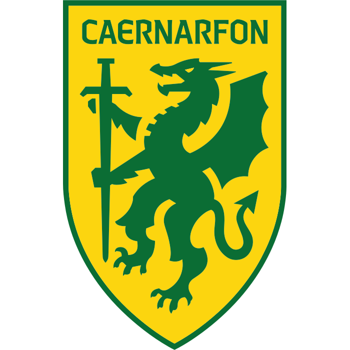 Caernarfon Town logo – transparent PNG