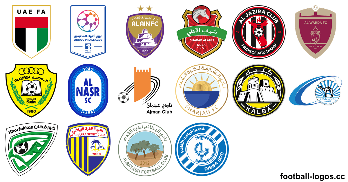 United Arab Emirates Football Logos Svg Png Free Download